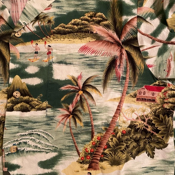 Vintage RJC Hawaiian Hawaii Shirt Large - Picture 4 of 6